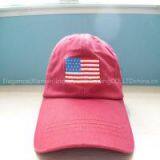 American Flag Needlepoint Hat thumbnail-1
