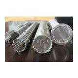 General Industrial Perforated Metal Tube Filter / Fluid Pipe Metal Mesh Products