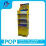 Food Sale Flooring Cardboard Display Stand for Promotional Sale in Supermaket thumbnail-3