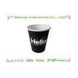 300ml Single PE Coated 8 Ounce Paper Cups for Beverage / Black thumbnail-1