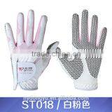Pink White Golf Gloves/unisex Golf Gloves/ Fashion Man and Women Golf Gloves Sports Training Gloves