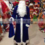 TZ-150806-2 China Wholesale Christmas Costumes Santa Claus Costume for Adult and Child thumbnail-1