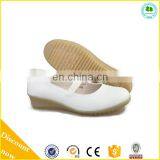 2015 New Design White Leather Nurse Shoes White Lace Up Nurse Shoes thumbnail-5