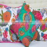 Wholesale Seller Custom Decorative Latest Kantha Handmade Design Indian Cushion Cover