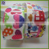 Custom Printed Christmas Grosgrain Ribbon/3 Inch Grosgrain Ribbon