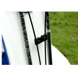 Blue and White Color PU Leather Golf Stand Bag thumbnail-3