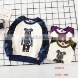 Autumn long sleeve children t shirts baby boys' and girls' sweaters kids top clothing