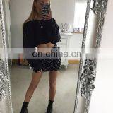 LAITE S2001 Custom Cotton Women Plus Size Sweater Crop Top Crew Neck Sweatshirts Women Crewneck Sweatshirt thumbnail-4