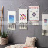 Indoor Home Decor Custom Made Cotton Woven Geometric Printing Pattern Wall Hanging Tapestry thumbnail-7