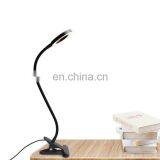 Shenzhen Supplier Wholesale OEM Metal Usb Port Nail LED Clip Light Table Clamp Lamp thumbnail-4