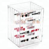 5 Grid Acrylic Nail Show Shelf Nail Tips Decoration Display Stand Rack Dust-proof Nail Art Tip Showing Shelf Storage Holder thumbnail-2