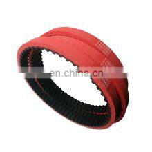 Red Rubber Coated Timing Belt Special Suitable With Embroidery Machine