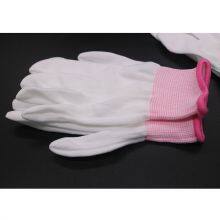 13-pin Nylon Gloves, Thin White Electronic Factory Polyester Glove Embryo in Summer, and Labor Protection Gloves thumbnail-1