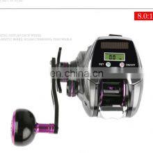 Солнечное заряжение, электронный подсчет и дисплей, бейткастерный катушка 6+1BB с передаточным отношением 8.0:1 и усилием торможения 10 кг thumbnail-2