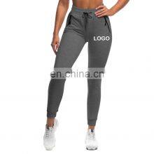 Custom Ladies Sportswear Women Pants Fitness Joggers Women Casual Zip Up Women Joggers thumbnail-1