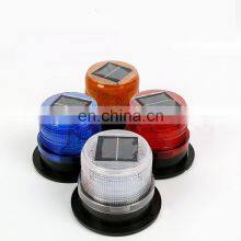 Солнечные индикаторные лампы LED, мигающие лампы, солнечные фонари, стробоскопные сигналы для школьных автобусов, автомобилей и грузовиков, адсорбционные ночные световые сигналы безопасности