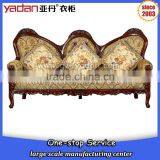 wholesale custom made furniture old style wooden sofa