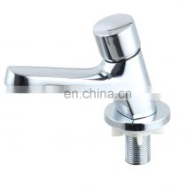 GFV-BF1055 Hot sell new design brass chrome time delay basin push tap