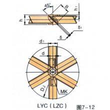 Six Sway Leaves Openning Turbine Blender Six Pitched Blades Integral Open Turbine Impeller thumbnail-3