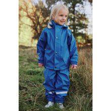 Rain Jacket Waterproof Recycled Green Rainy Suit for Kids thumbnail-4