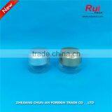 Small Capacity Transparent Color Cosmetic Jar, Empty Cream Glass Jar With Aluminum Cap thumbnail-1