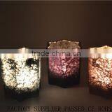 Online Sea Green & Gold Nautical Mercury Glass Fluted Tea Light Candle Holders Home Deco thumbnail-3