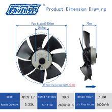 250fzl7 2500rpm 230V 380V Durable Ventilator Fan for Optimal Airflow in Factories thumbnail-3