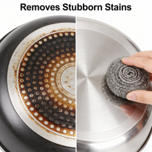 Wholesale Industrial Grade Stainless Steel Scourer Efficient Removal of Heavy Oil Stains Scourer thumbnail-4