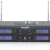 OK-8008 UHF/PLL eight Channels wirelesss microphone system