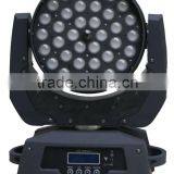 36pcs LED Zoom Moving Head/36*12W RGBW 4in1 Beam Moving Head Stage Light