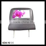 9 Inch Touch Screen Headrest DVD Player Taxi Cab Indoor Advertising Monitor Ttaxi Headrest Digital Signage LCD Media Player thumbnail-2