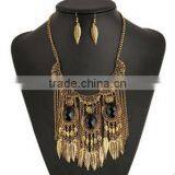 Wholesale Cheap Fashion Gold Plated Necklace and Earring Set Made in China thumbnail-3