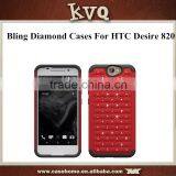 High Quality Shockproof Silicon+tpu Mobile Phone Back Cover Case for HTC Desire 820