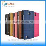 Business Style Leather Flip Case for Huawei Honor 3c
