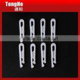 40mm Length White Plastic Shirt Clip With Teeth thumbnail-2