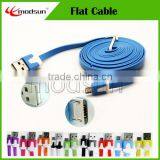 Flat Coloful Micro Usb Cable,For Samsung Usb 5pin Cable thumbnail-1