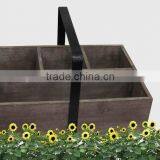 European Farm Solid Wood Vintage Storage Basket thumbnail-3