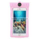 JOYROOM New High Quality PVC Mobile Phone Waterproof Bag High Density Compass Design 20m Waterproof Bag for Mobile Phone thumbnail-5