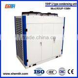 condensing unit with u type