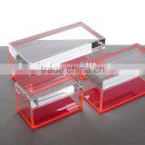 2016 custom Luxury acrylic box with lid