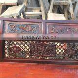 Chinese Antique Style Hand Carved Solid Wood Sofa Set thumbnail-3