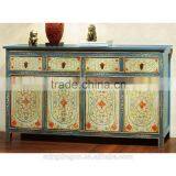 Antique Tibetan Wooden Cabinet