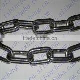 G80 Korean Standard Electric Galvanized Welde Steel Long Link Chain