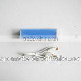 2200mA Power Bank for Mobile Lipstick Shape