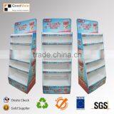 China Supplier New Product Cardboard Display Stand Food Display Floor Display