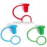 Wine Bottle Cap Silicone Rubber Wine Stopper / Cork, Anti-falling,BD-018 thumbnail-5