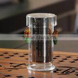 Super Mainland Special Design Stainless Infuser Two Ears Teapot Handle Borosilicate Teapot Glass Teapot 250ml Teapot Tea Sets thumbnail-6