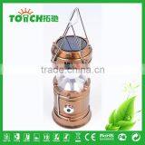 Low Price LED Camping Lamp Outdoor Camp Light Solar Charge Lantern Flashlight 2 in 1 Tent Portable Lighting With Charger thumbnail-2