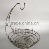 Fruit Tree Basket, Satin Nickel