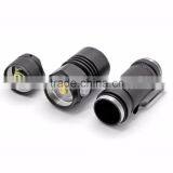 Soshine TC10 Rechargeable 200LM LED 3-Mode White Flashlight With USB Cable- Black (1 x 18650) thumbnail-4